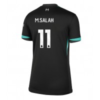 Fotballdrakt Dame Liverpool Mohamed Salah #11 Bortedrakt 2024-25 Kortermet